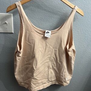 Nike Women's Beige Tank Top